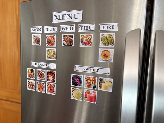 Digital Template of MyMenuMagnets - DIY